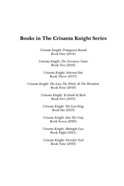 Crisanta Knight: To Death & Back