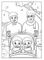 Alternative view 4 of The True Colors of Family Coloring Book