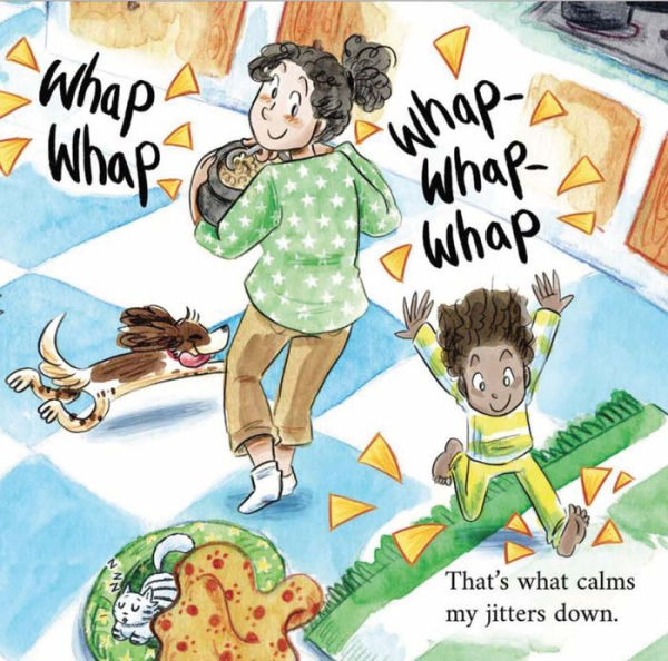 Wiggles, Stomps, and Squeezes Calm My Jitters Down