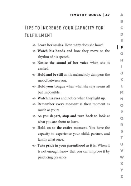 The Present Parent Handbook: 26 Simple Tools to Discover that This Moment, Action, Thought, Feeling Is Exactly Why I Am Here