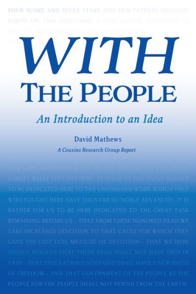 With the People: An Introduction to an Idea