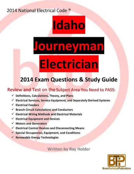 Idaho 2014 Journeyman Electrician Study Guide