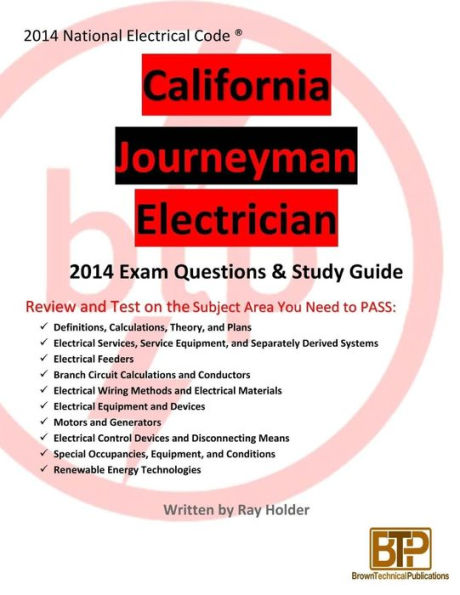 California 2014 Journeyman Electrician Study Guide