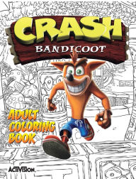 Title: Crash Bandicoot Adult Coloring Book, Author: Activision