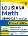 LEAP Test Prep: 8th Grade Math Practice Workbook and Full-length Online Assessments: LEAP Study Guide
