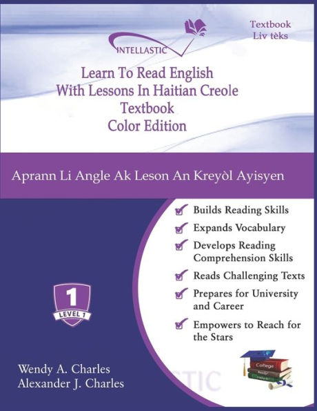 Learn To Read English With Lessons In Haitian Creole: Color Edition