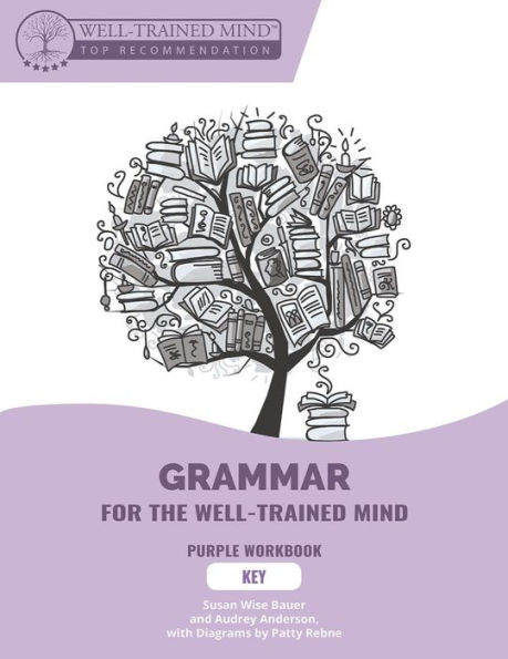 Grammar for the Well-Trained Mind: Key to Purple Workbook: A Complete Course for Young Writers, Aspiring Rhetoricians, and Anyone Else Who Needs to Understand How English Works