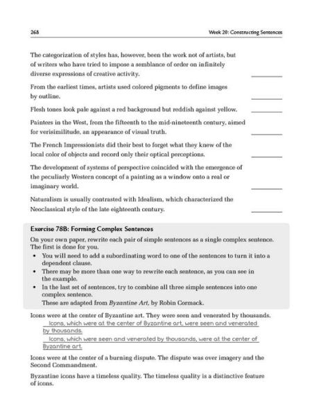Workbook: A Complete Course for Young Writers, Aspiring Rhetoricians