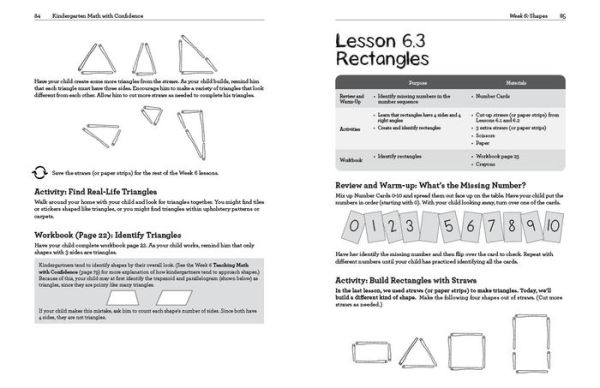 Kindergarten Math With Confidence Instructor Guide