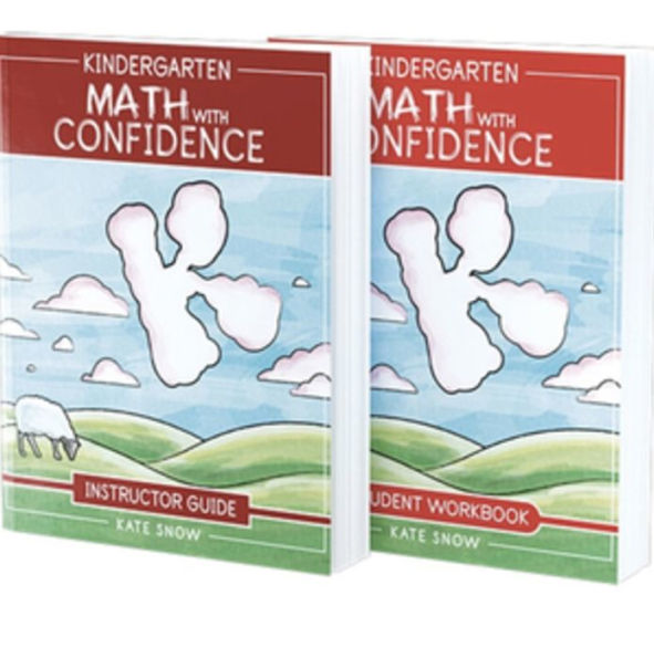 Kindergarten Math With Confidence Bundle: Instructor Guide & Student Workbook