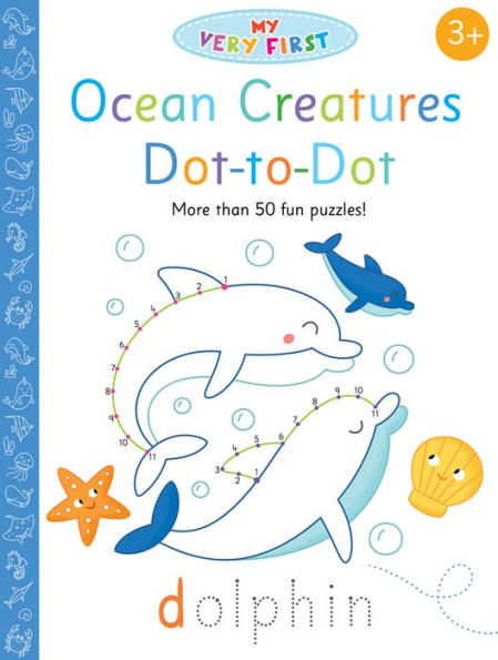 Ocean Creatures Dot-to-Dot