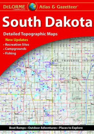 Title: DeLorme Atlas & Gazetteer South Dakota, Author: Garmin