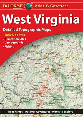 DeLorme Atlas & Gazetteer West Virginia 8th Edition