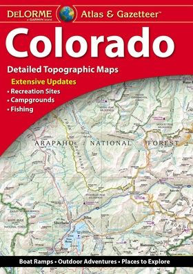 DeLorme Atlas & Gazetteer Colorado 14E