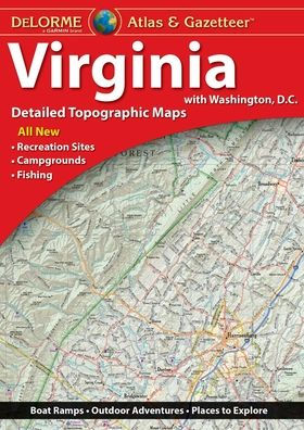 DeLorme Atlas & Gazetteer Virginia 9E