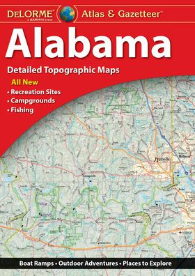 DeLorme Atlas Alabama 5E