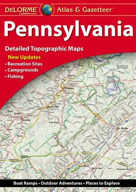 DeLorme Atlas & Gazetteer Pennsylvania 15E