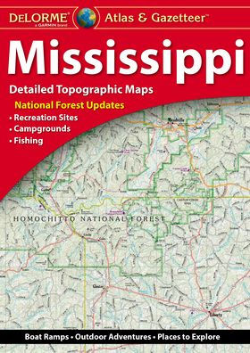 DeLorme Atlas & Gazetteer Mississippi 7E