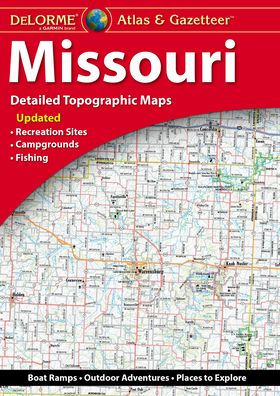 DeLorme Atlas & Gazetteer Missouri 8E