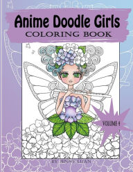 Title: Anime Doodle Girls: coloring book, Author: Jenny Luan