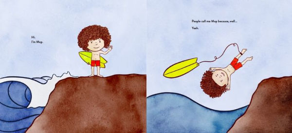 Mop Rides the Waves of Change: A Story (Emotional Regulation for Kids, Save Oceans, Surfing K ids)