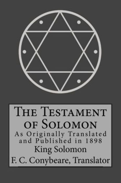 The Testament of Solomon by King Solomon, Hardcover | Barnes & Noble®