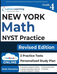 Title: New York State Test Prep: 4th Grade Math Practice Workbook and Full-length Online Assessments: NYST Study Guide, Author: Lumos Nyst Test Prep