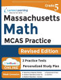 MCAS Test Prep: 5th Grade Math Practice Workbook and Full-length Online Assessments: Next Generation Massachusetts Comprehensive Assessment System Study Guide