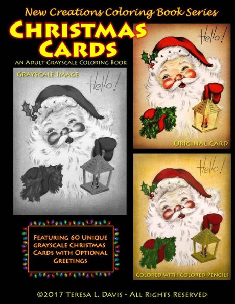 New Creations Coloring Book Series: Christmas Cards