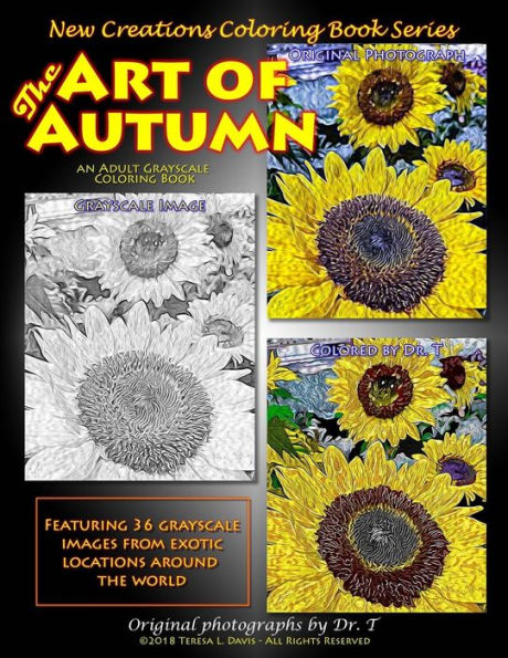 New Creations Coloring Book Series: The Art of Autumn