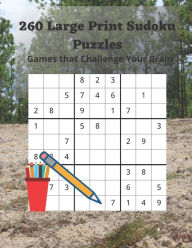 Title: 260 Large Print Sudoku Puzzles: Games that Challenge Your Brain, Author: Royal Wisdom