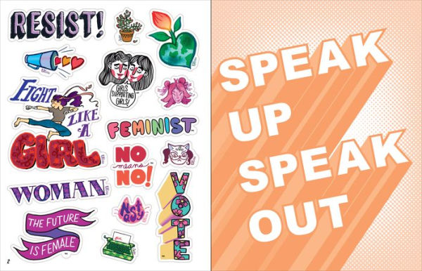The Future is Ours: Feminist Stickers to Express Yourself
