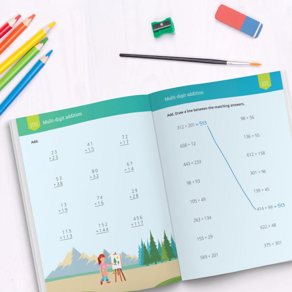 IXL Math Workbook: Grade 2 Addition