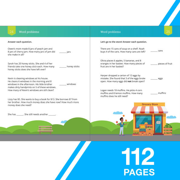 IXL Math Workbook: Grade 2 Subtraction