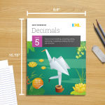 Alternative view 2 of IXL Math Workbook: Grade 5 Decimals