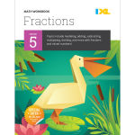 Alternative view 1 of Grade 5 Fractions Workbook (IXL Workbooks)