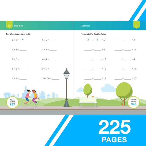 The Ultimate Grade 2 Math Workbook: Multi-Digit Addition, Subtraction, Place Value, Measurement, Data, Geometry, Perimeter, Counting Money, and Time for Classroom or Homeschool Curriculum