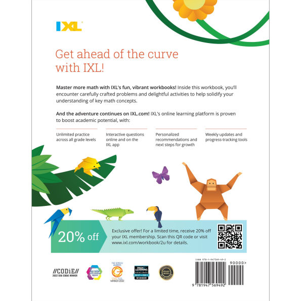 The Ultimate Grade 2 Math Workbook: Multi-Digit Addition, Subtraction, Place Value, Measurement, Data, Geometry, Perimeter, Counting Money, and Time for Classroom or Homeschool Curriculum