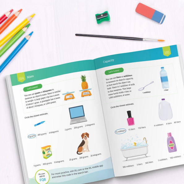 The Ultimate Grade 3 Math Workbook: Multiplication, Division, Addition, Subtraction, Fractions, Geometry, Measurement, Mixed Operations, and Word Problems for Classroom or Homeschool Curriculum