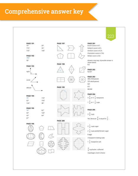 The Ultimate Grade 4 Math Workbook: Multi-Digit Multiplication, Long Division, Addition, Subtraction, Fractions, Decimals, Measurement, and Geometry for Classroom or Homeschool Curriculum