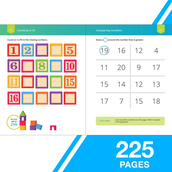 The Ultimate Kindergarten Math Workbook: Counting and Writing Numbers to 100, Addition, Subtracting, Money, Shapes, Patterns, Measurement, and Time for Classroom and Homeschool Curriculum