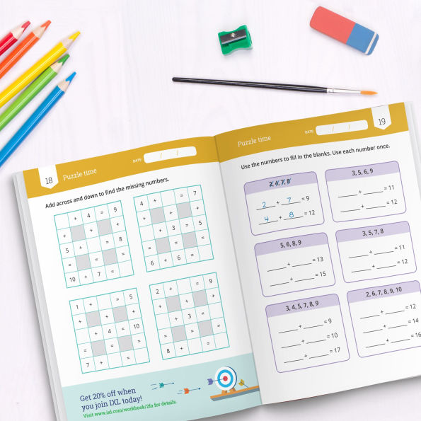 Grade 2 Addition Facts & Fluency Workbook (IXL Workbooks)