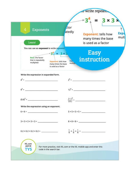 The Ultimate Grade 6 Math Workbook: Geometry, Algebra Prep, Integers, Ratios, Expressions, Equations, Statistics, Data, Probability, Fractions, Multiplication, and Long Division for Classroom or Homeschool Curriculum