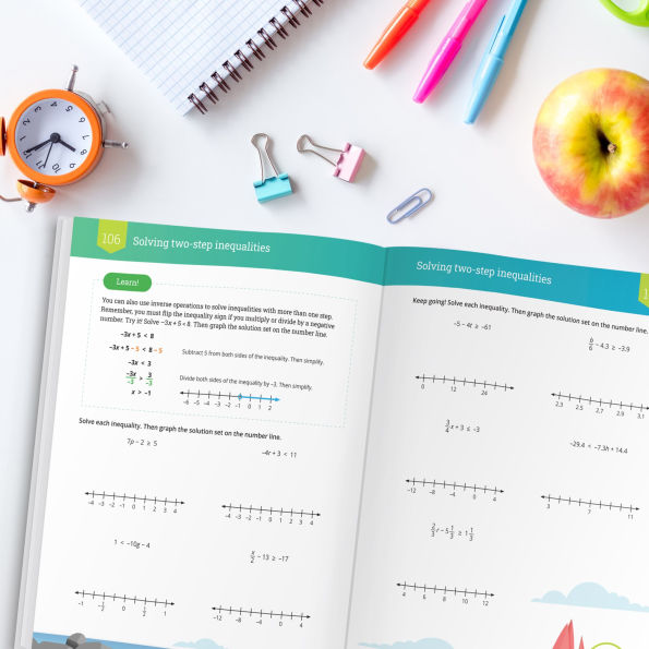 IXL Ultimate Grade 7 Math Workbook: Algebra Prep, Geometry, Integers, Proportional Relationships, Equations, Inequalities, and Probability for Classroom or Homeschool Curriculum