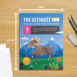 Alternative view 12 of IXL Ultimate Grade 7 Math Workbook: Algebra Prep, Geometry, Integers, Proportional Relationships, Equations, Inequalities, and Probability for Classroom or Homeschool Curriculum