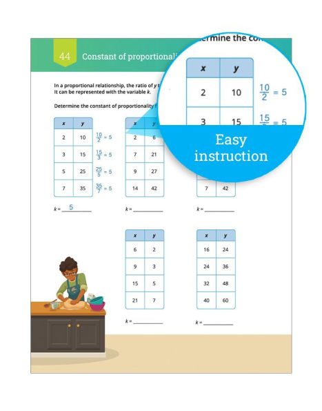IXL Ultimate Grade 7 Math Workbook: Algebra Prep, Geometry, Integers, Proportional Relationships, Equations, Inequalities, and Probability for Classroom or Homeschool Curriculum