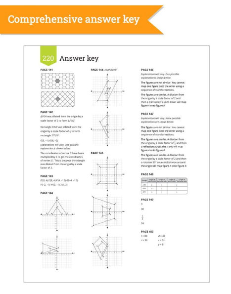 IXL Ultimate Grade 8 Math Workbook: Algebra Prep, Geometry, Multi-Step Equations, Functions, Scientific Notation, Transformations, and The Pythagorean Theorem for Classroom or Homeschool Curriculum