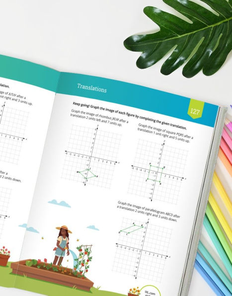 IXL Ultimate Grade 8 Math Workbook: Algebra Prep, Geometry, Multi-Step Equations, Functions, Scientific Notation, Transformations, and The Pythagorean Theorem for Classroom or Homeschool Curriculum