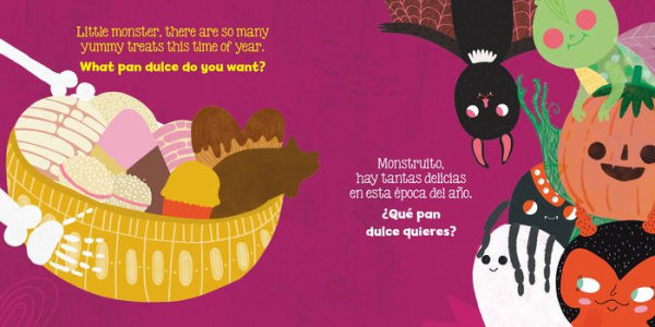 Little Monster, What Pan Dulce Do You Want? / Monstruito, qu pan dulce quieres?
