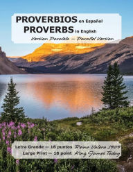 Title: PROVERBIOS en Español, PROVERBS in English, Version Paralela-Parallel Version: Letra Grande-18 puntos Reina Valera 1909, Large Print-18 point King James Today, Author: Paula Nafziger